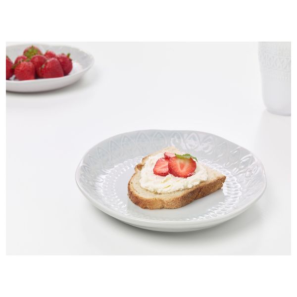 Тарелка десертная СОММАР 2017, светло-серый (20 см) - фото 2