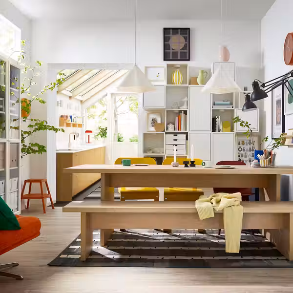 BERGSHYTTAN БЕРГСХЮТТАН / BERGSHYTTAN БЕРГСХЮТТАН Стол и 2 скамейки - фото 3