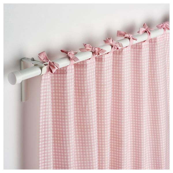 Гардина, 2 шт НИВАКЕН, розовый (120x175 см) - фото 3