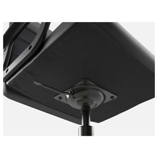 Рабочий стул ВИНГАЛ, черный Бумстад черный - фото 4