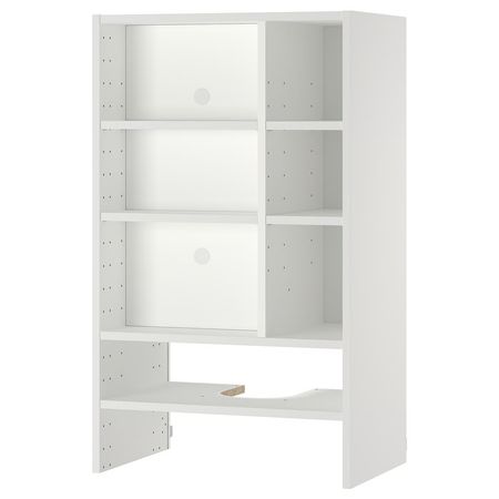 METOD Шкаф для встр вытяжки - белый 60x37x100 см