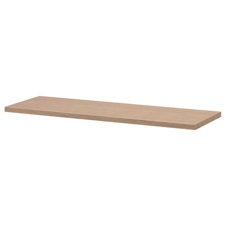 Полка дополнительная, дубовый шпон, беленый 76x26 см IKEA BILLY БИЛЛИ 504.042.73