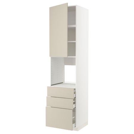 METOD / MAXIMERA Высокий шкаф д/духовки/дверь/3ящика