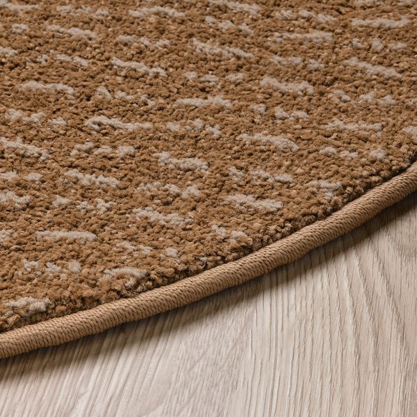 Ковер, короткий ворс, 80 см, светло-коричневый IKEA LANGSTED ЛАНГСТЕД 105.308.48 - фото 4