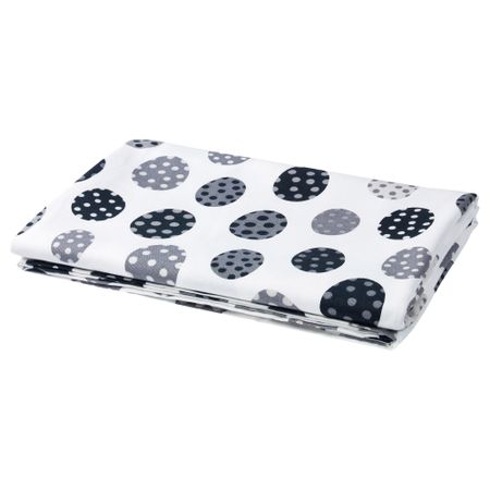 Скатерть КЭККЛИНГ, серый (145x240 см)