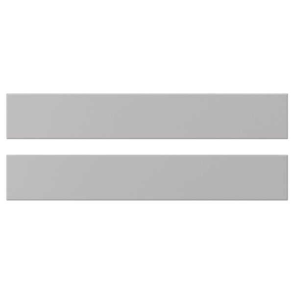 Фронтальная панель ящика, светло-серый 60x10 см IKEA LERHYTTAN ЛЕРХЮТТАН 604.615.69 - фото 1