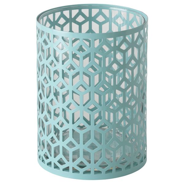 Подсвечник, светлая бирюза 15.5 см IKEA ASKLÖNN АСКЛЁНН 005.185.78 - фото 1