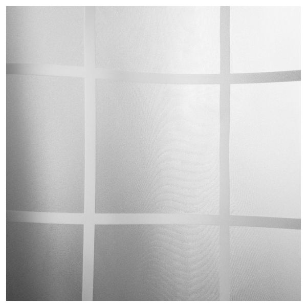 Штора для ванной ГРЁНСКА, белый (180x200 см) - схема-чертеж с размерами