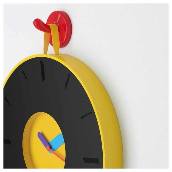 Настенные часы ПЛАДРА, черный, желтый - фото 4