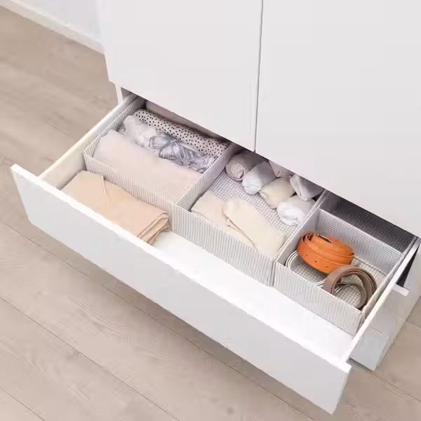 FONNES Ящик - белый/белый 80x57x20 см - фото 4