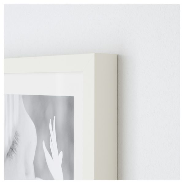 Рама ЛИМХАЛЛ, белый (13x18 см) - фото 3