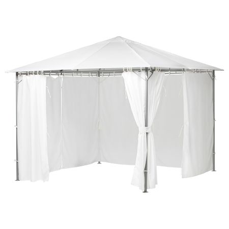 Павильон, белый 300x300 см IKEA КАРЛСЭ 004.114.74