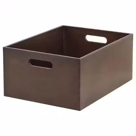 UPPDATERA Контейнер - темный бамбук 24x32x15 см