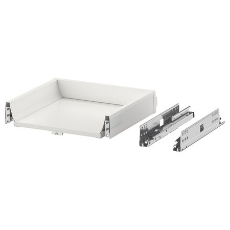 Низкий ящик с нажимным механизмом, белый 40x37 см IKEA EXCEPTIONELL ЭКСЕПТИОНЕЛЛЬ 004.478.64