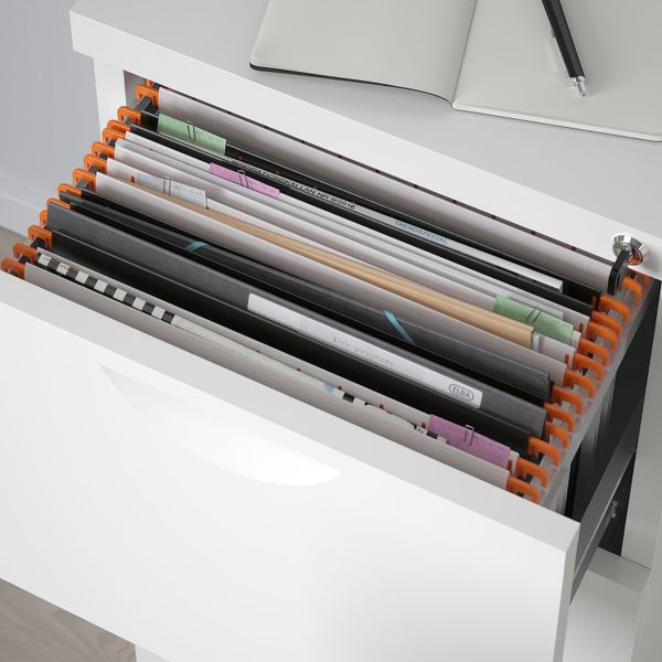 Шкаф для папок, белый 41x104 см IKEA ERIK ЭРИК 303.599.26 - фото 3