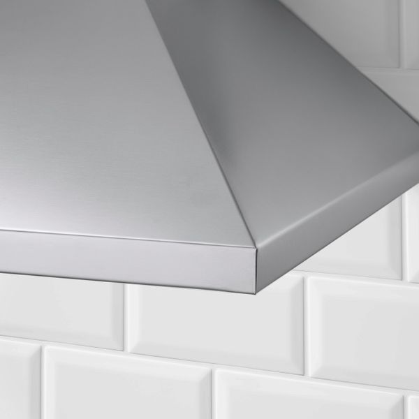 Колпак вытяжного шкафа стенного крепл, нержавеющая сталь 60 см IKEA RYTMISK РЮТМИСК 403.939.63 - фото 6