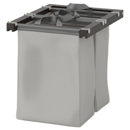 Выдвижная сумка для хранения, черно-коричневый 50x58x48 см IKEA КОМПЛИМЕНТ 704.060.54