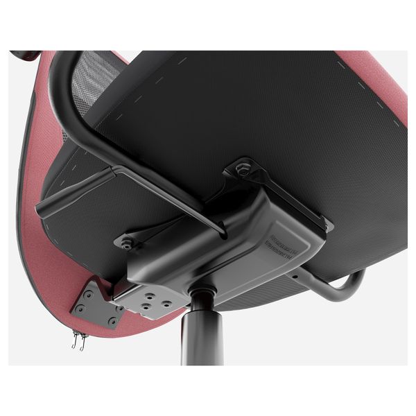 Вращающееся легкое кресло ФЛИНТАН / НОМИНЕЛЬ, темно-розовый - схема-чертеж с размерами