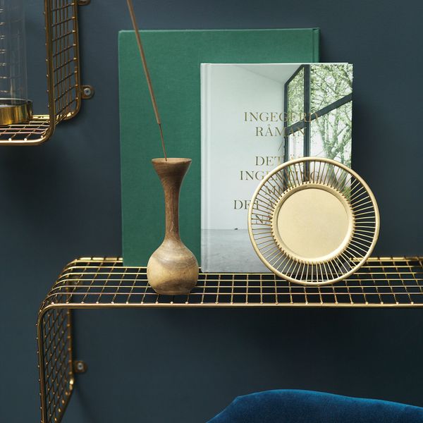 Полка навесная, золотой 60x20 см IKEA SVENSHULT СВЕНСХУЛЬТ 504.305.64 - фото 2