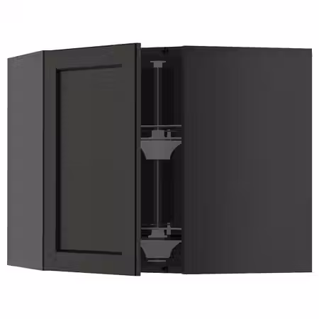 METOD Углов навесн шкаф с вращающ секцией