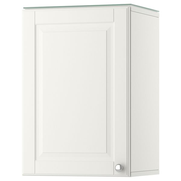 Навесной шкаф с 1 дверцей, 40x32x58 см, Kasjön белый IKEA GODMORGON ГОДМОРГОН 803.890.92 - фото 1