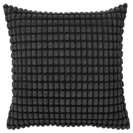 SVARTPOPPEL Чехол на подушку - антрацит 50x50 см