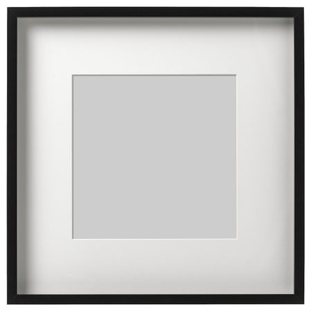 Рама, черный 50x50 см IKEA РИББА 603.815.82