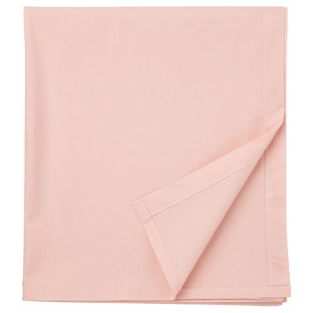 Простыня, светло-розовый 240x260 см IKEA DVALA ДВАЛА 803.577.03