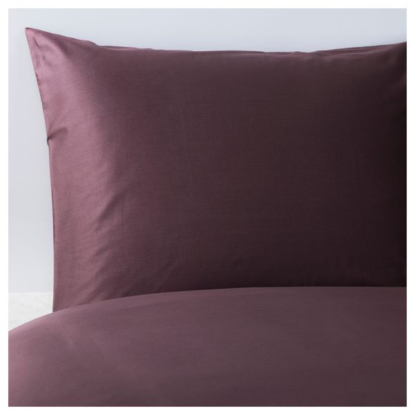 Пододеяльник и 2 наволочки ГЭСПА, темно-сиреневый (200x200/50x70 см) - фото 1