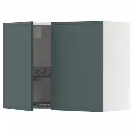 METOD Навесной шкаф с сушилкой/2дверцы