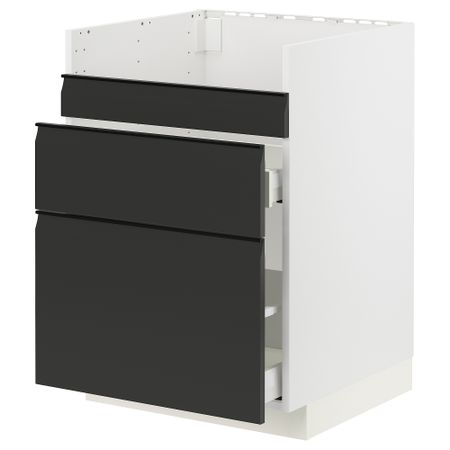 Напольный шкаф для мойки ХАВСЕН, 3 фасада, 2 ящика IKEA METOD МЕТОД, MAXIMERA МАКСИМЕРА 894.929.33