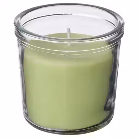 LÖVSKOGSLUND ЛЁВСКОГСЛУНД Ароматическая свеча в стакане