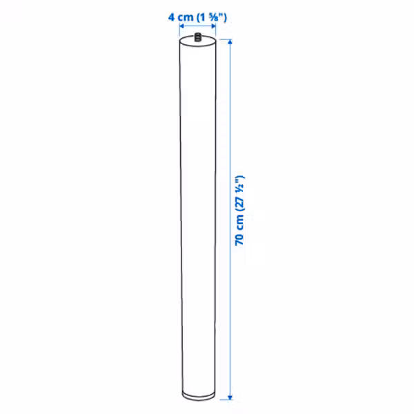 IKEA, дополнительный ракурс - схема-чертеж с размерами