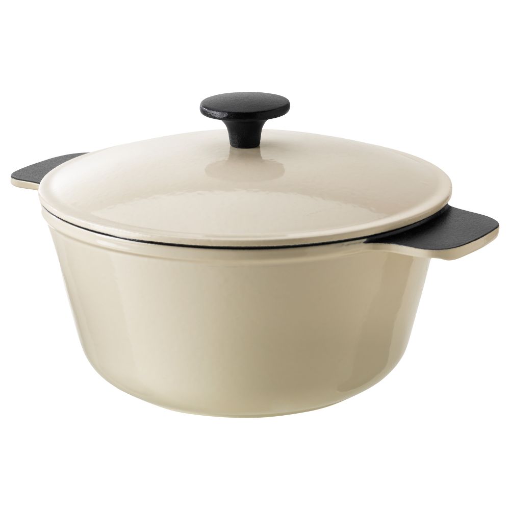 Казан с крышкой СЕНИОР, белый с оттенком белый (3 л) - фото 1