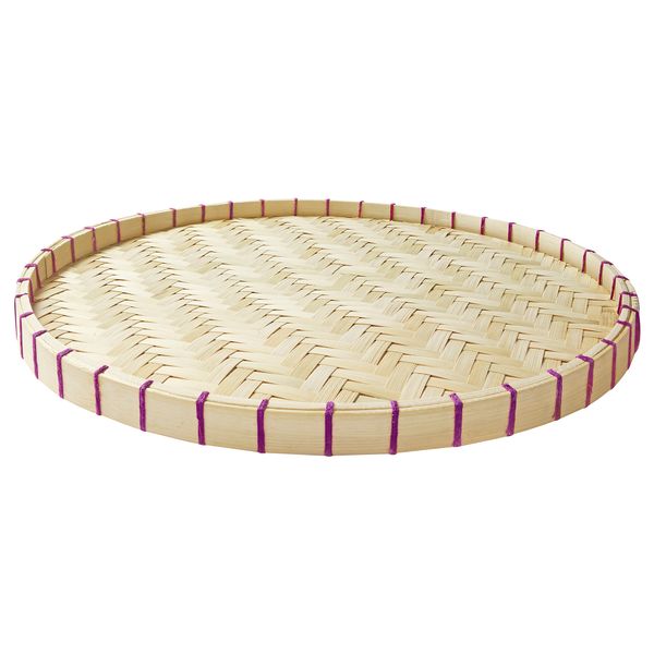 Поднос, бамбук ручная работа IKEA SOMMARFLOX 105.572.77 - фото 1