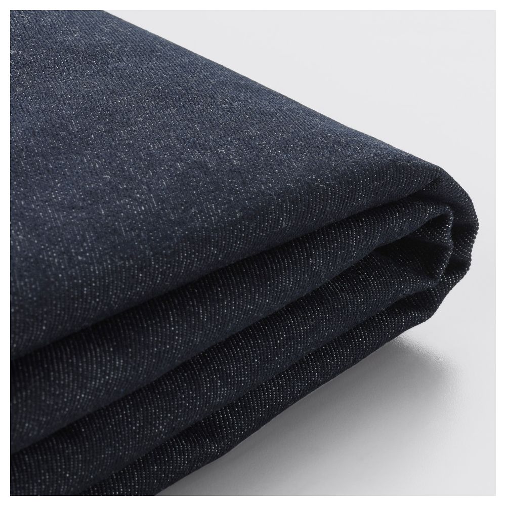 Чехол на 2-местный диван-кровать ИКЕА ПС, Ванста темно-синий - схема-чертеж с размерами