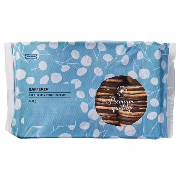 KAFFEREP Овсяное печенье - с шоколадом Cертифицировано Rainforest Alliance 600 гр - фото 1