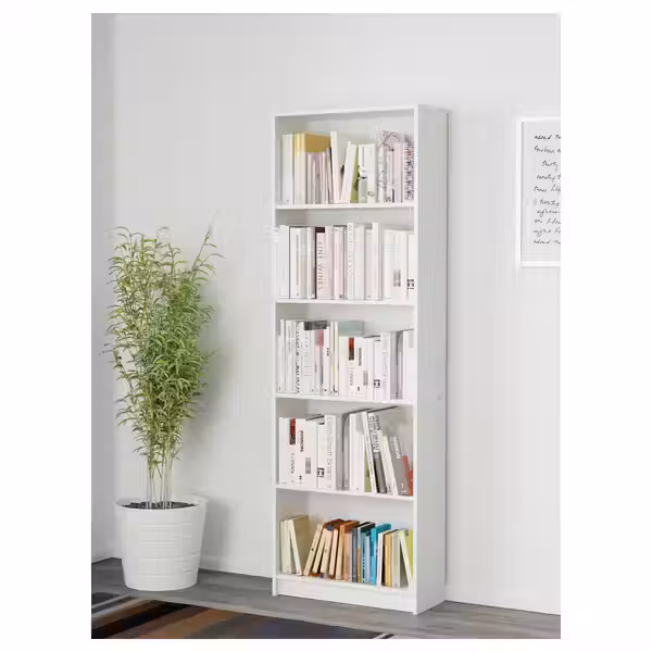 GERSBY Стеллаж - белый 60x180 см - фото 2