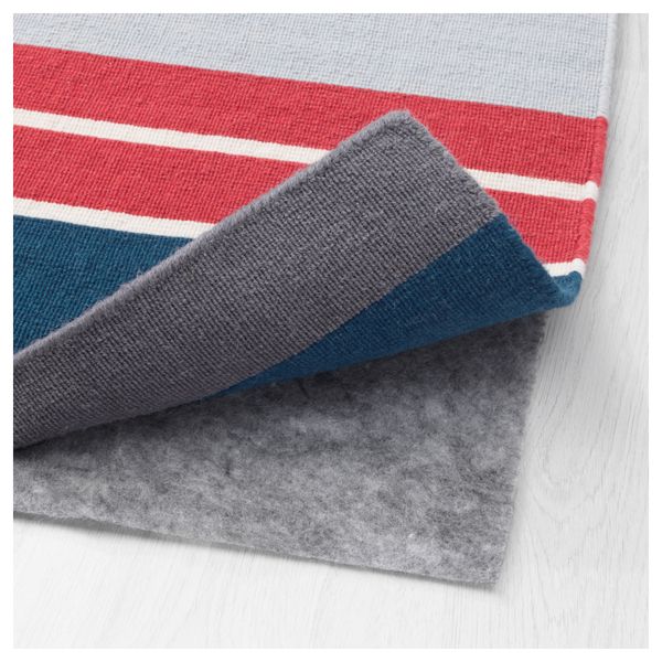 Ковер, безворсовый РАВНСО, ручная работа разноцветный (170x240 см) - фото 3