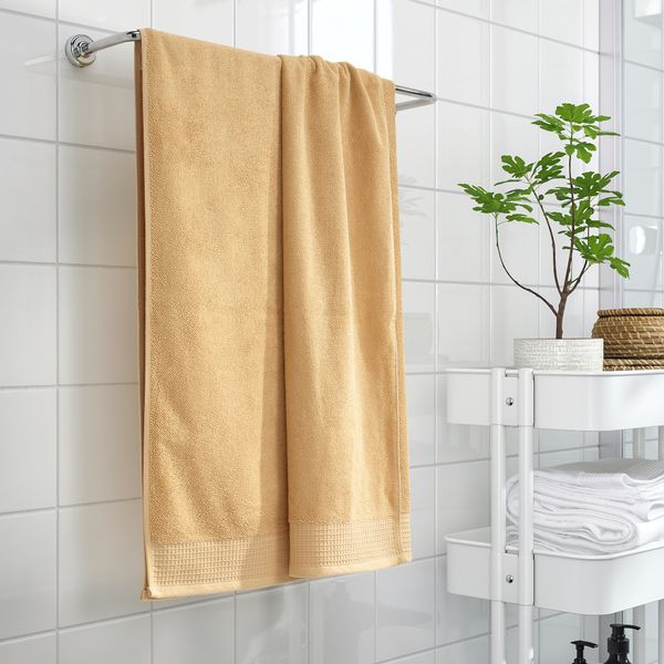 Простыня банная, 100x150 см, светло-желтый IKEA VINARN ВИНАРН 005.083.34 - схема-чертеж с размерами