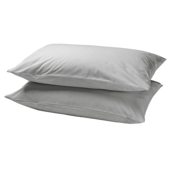 Наволочка, светло-серый, 50x60 см IKEA DVALA ДВАЛА 904.824.76 - фото 2