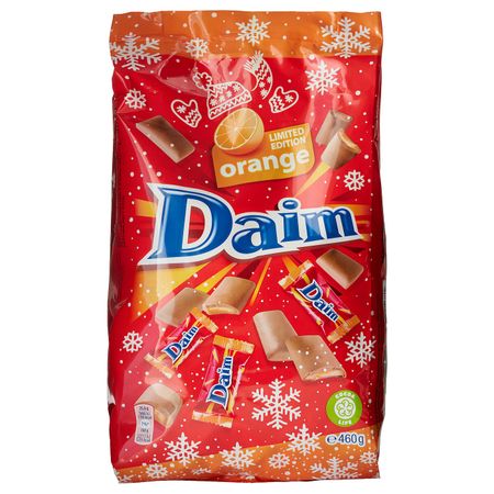 Конфеты шоколадные с карамелью, апельсином IKEA DAIM MINI ORANGE 903.510.03