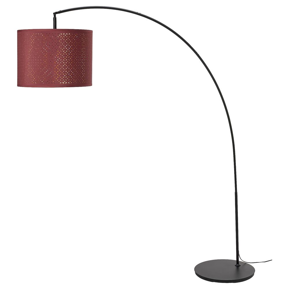 Торшер арочный, красный/желтая медь IKEA NYMÖ НИМО / SKAFTET СКАФТЕТ 493.874.82 - фото 1