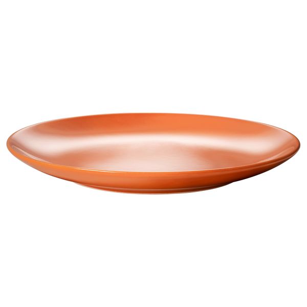 Тарелка десертная ФЭРГРИК, оранжевый (21 см) - фото 1