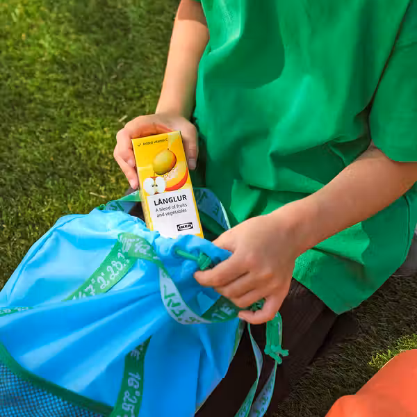 LÅNGLUR ЛОНГЛУР Фруктовый и овощной смузи - желтый/добавлен витамин С 200 мл - фото 3