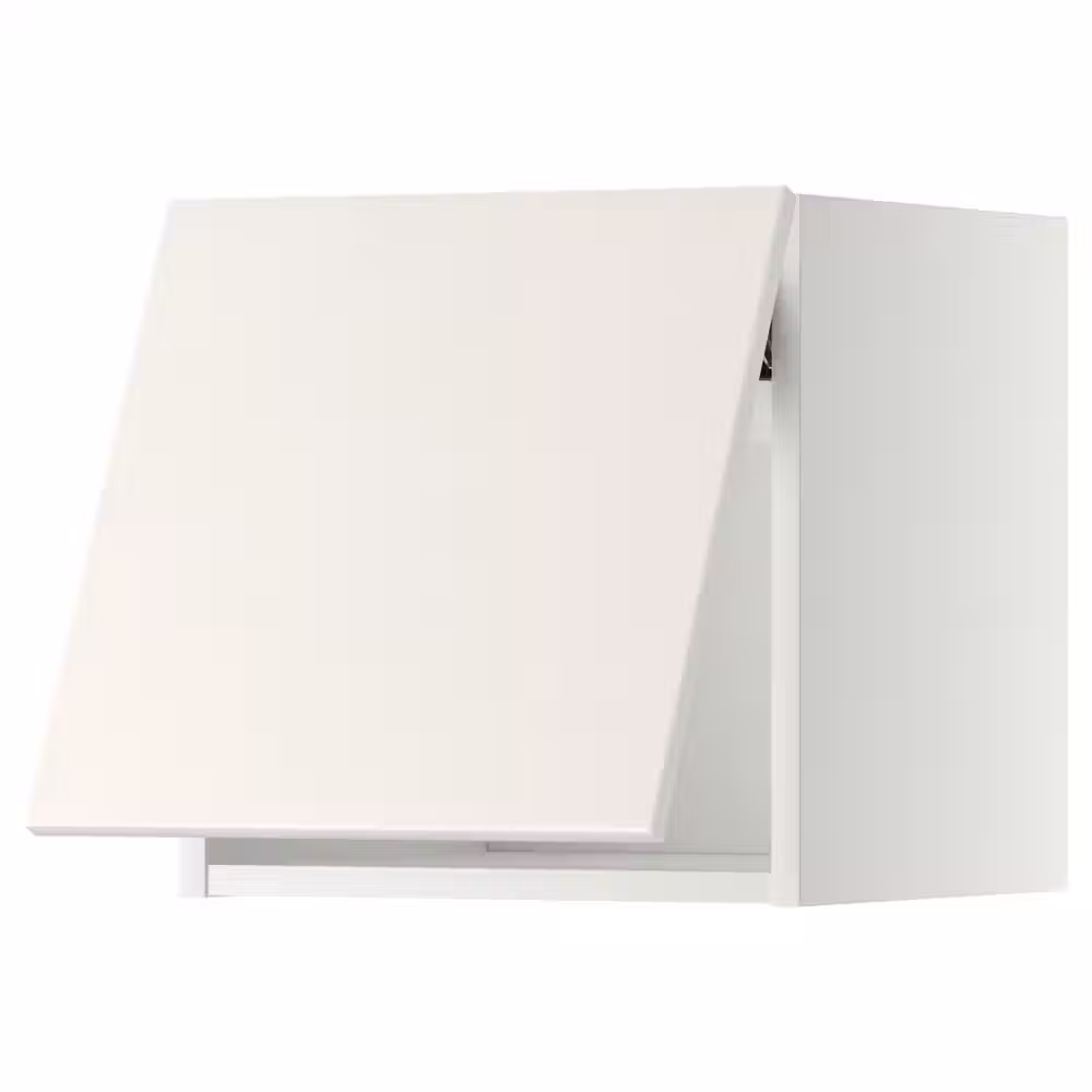 METOD Горизонтальный навесной шкаф - белый/Veddinge белый 40x40 см - фото 1