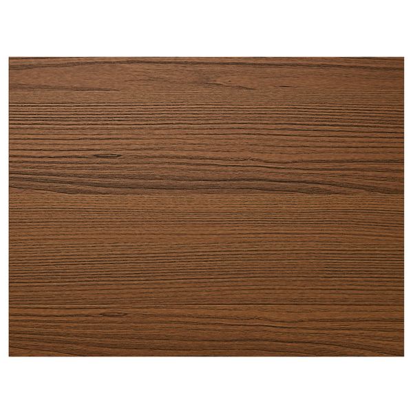 4 панели для рамы раздвижной дверцы ИЛЬСЕНГ, коричневая морилка ясеневый шпон - схема-чертеж с размерами