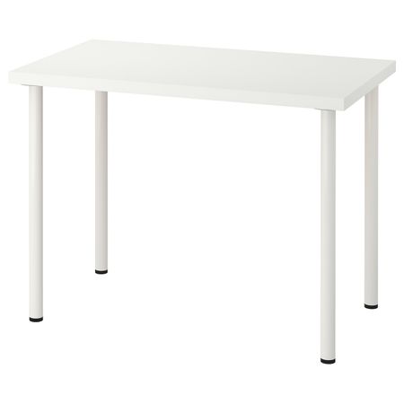 Стол, белый 100x60 см IKEA LINNMON ЛИННМОН / ADILS АДИЛЬС 892.793.86