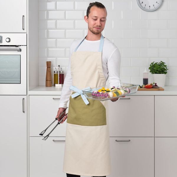 Фартук, белый с оттенком IKEA GRILLTIDER ГРИЛЛЬТИДЕР 004.889.96 - фото 2