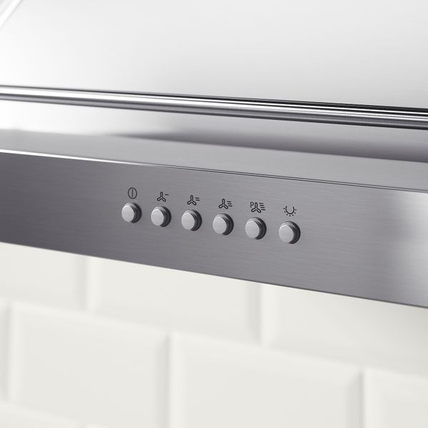 Колпак вытяжного шкафа стенного крепл, нержавеющая сталь IKEA FÖLJANDE ФОЛЬЙЭНДЕ 203.939.59 - фото 4